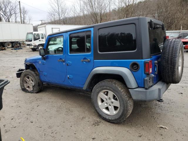 JEEP WRANGLER U 2015 blue 4dr spor flexible fuel 1C4BJWDG2FL762382 photo #3