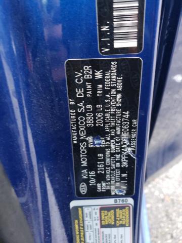 2017 KIA FORTE LX - 3KPFK4A76HE063744