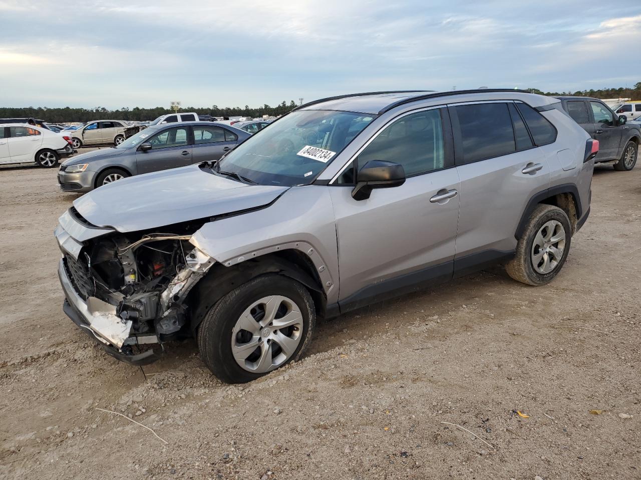 Lot #3024568590 2021 TOYOTA RAV4 LE