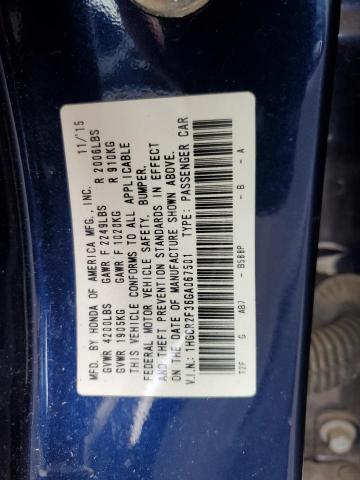 2016 HONDA ACCORD LX - 1HGCR2F36GA067501
