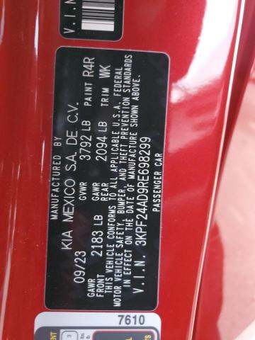 2024 KIA FORTE LX - 3KPF24AD9RE698299
