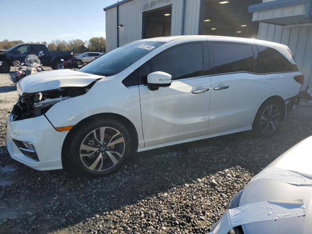 HONDA ODYSSEY EL 2019 white  gas 5FNRL6H98KB086876 photo #1