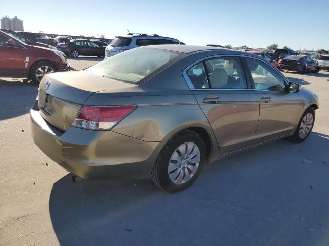 HONDA ACCORD LX 2008 tan  gas 1HGCP263X8A035643 photo #4