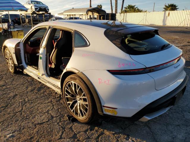 PORSCHE TAYCAN CRO 2022 white  electric WP0BA2Y10NSA67274 photo #3