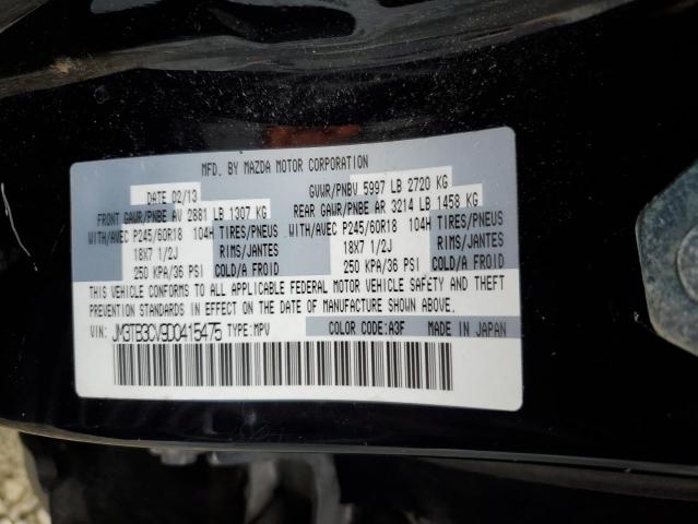 VIN JM3TB3CV9D0415475 2013 MAZDA CX-9 no.13