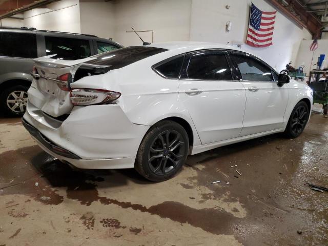 FORD FUSION SE 2018 white  gas 3FA6P0HDXJR281521 photo #4