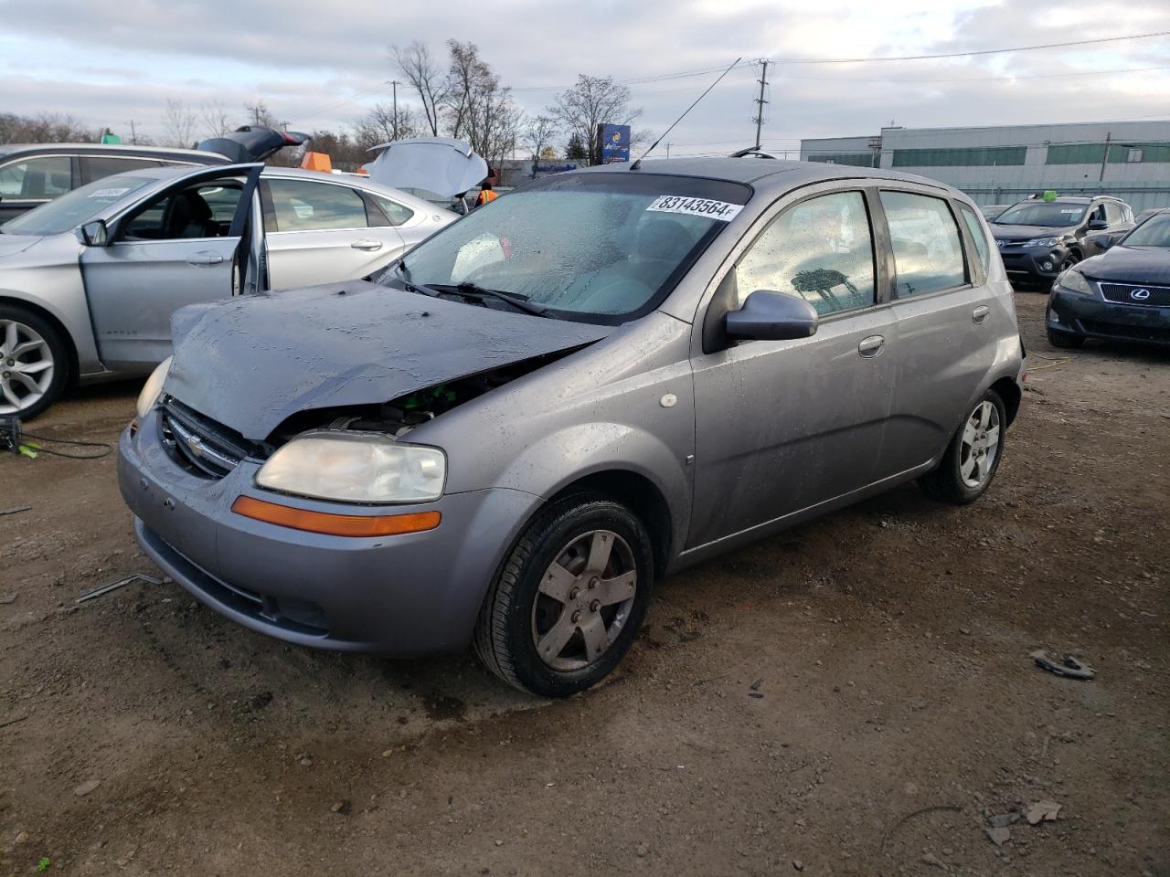 Lot #3028559913 2007 CHEVROLET AVEO BASE