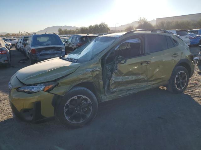 SUBARU CROSSTREK 2021 yellow  gas JF2GTAPC6MH305023 photo #1