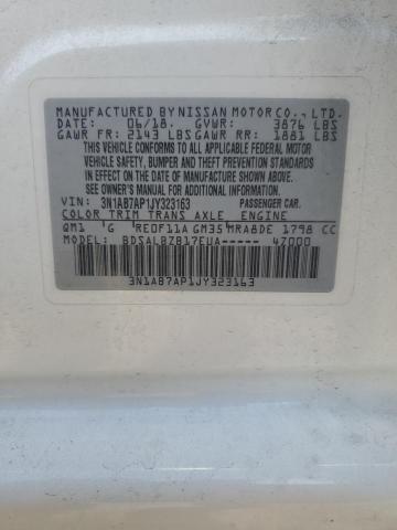 2018 NISSAN SENTRA S - 3N1AB7AP1JY323163