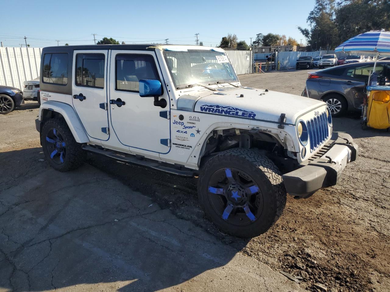 Lot #3033462103 2014 JEEP WRANGLER U