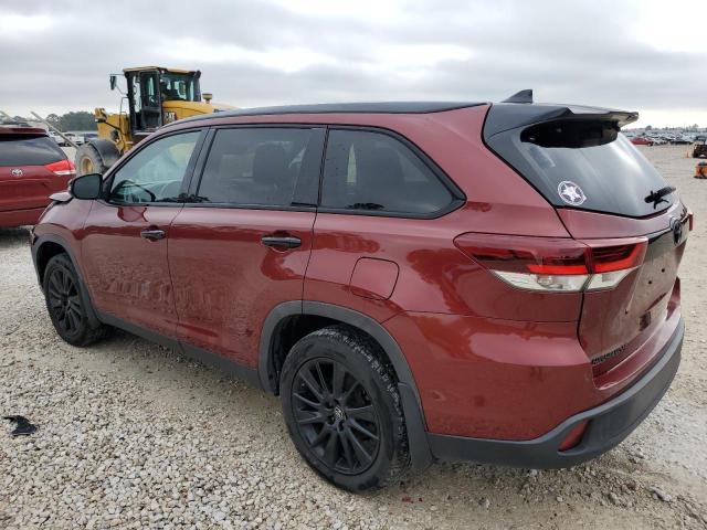 2019 TOYOTA HIGHLANDER - 5TDKZRFH4KS330191
