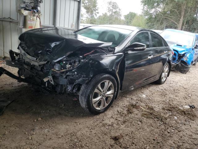 HYUNDAI SONATA SE 2013 black  gas 5NPEC4AC4DH627466 photo #1