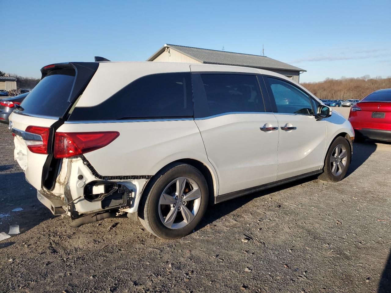 Lot #3033327818 2020 HONDA ODYSSEY EX