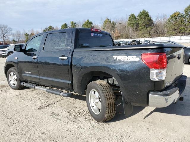 TOYOTA TUNDRA CRE 2012 black crew pic flexible fuel 5TFHW5F17CX230550 photo #3