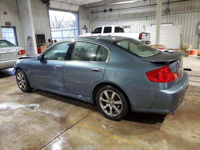 INFINITI G35 2005 blue  gas JNKCV51F45M309337 photo #3