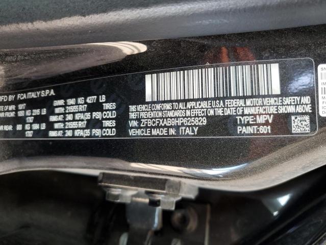 2017 FIAT 500X POP ZFBCFXAB9HP625829