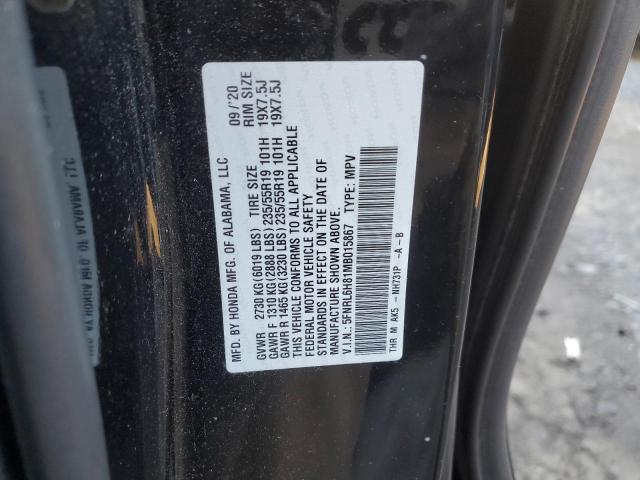 2021 HONDA ODYSSEY TO - 5FNRL6H81MB015867