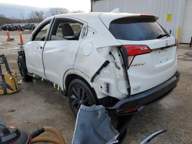 HONDA HR-V SPORT 2021 white  gas 3CZRU5H15MM733082 photo #3