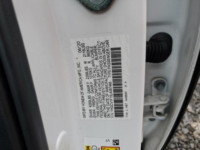 2020 HONDA ACCORD LX 1HGCV1F15LA087446