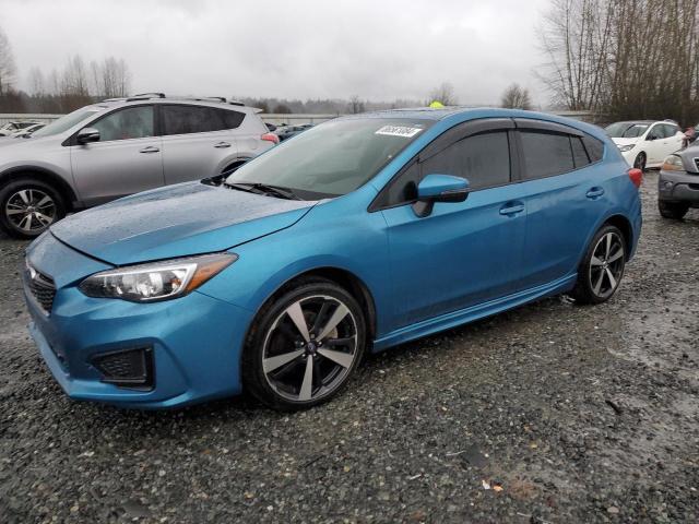 SUBARU IMPREZA SP 2019 blue  gas 4S3GTAM63K3701188 photo #1