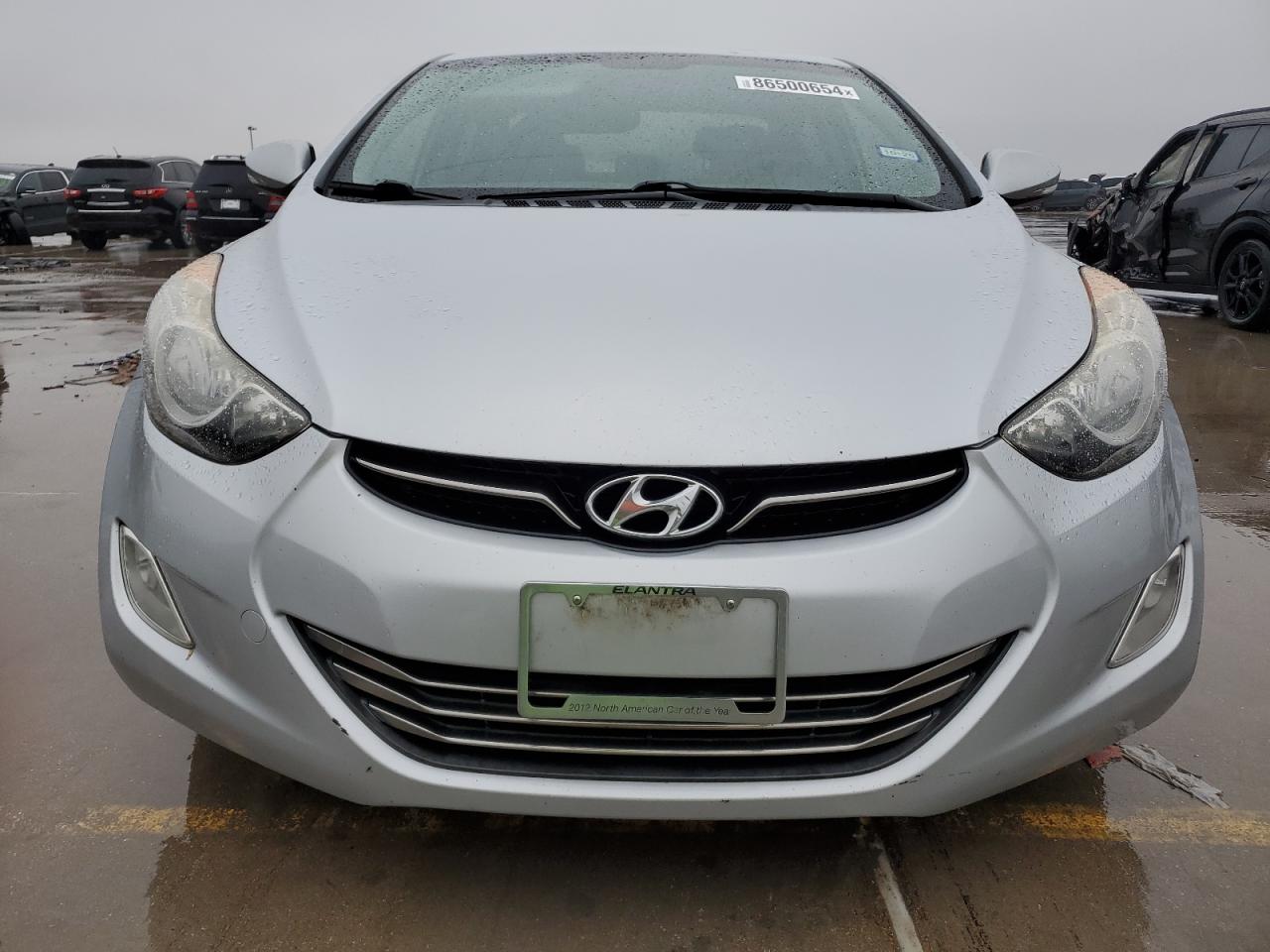 Lot #3037060738 2012 HYUNDAI ELANTRA GL