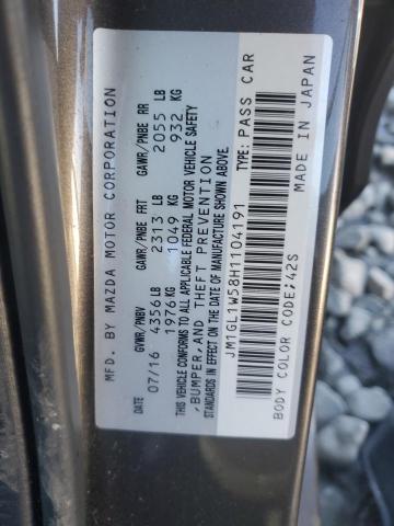 2017 MAZDA 6 GRAND TO - JM1GL1W58H1104191