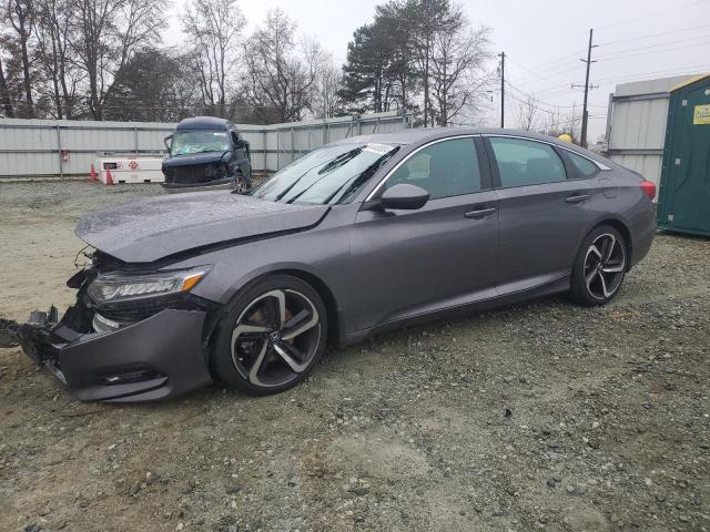 HONDA ACCORD SPO 2019 gray  gas 1HGCV2F38KA026582 photo #1