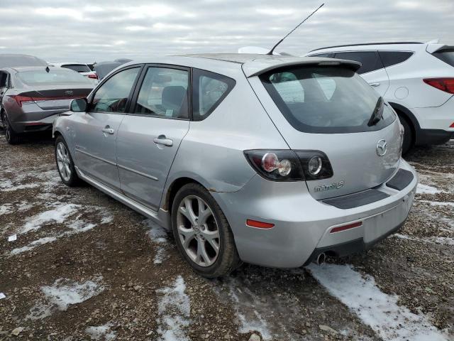 MAZDA 3 HATCHBAC 2007 silver  gas JM1BK343671770605 photo #3