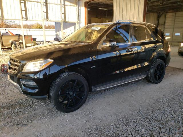 MERCEDES-BENZ ML 350 4MA 2012 black 4dr spor gas 4JGDA5HB3CA081572 photo #1