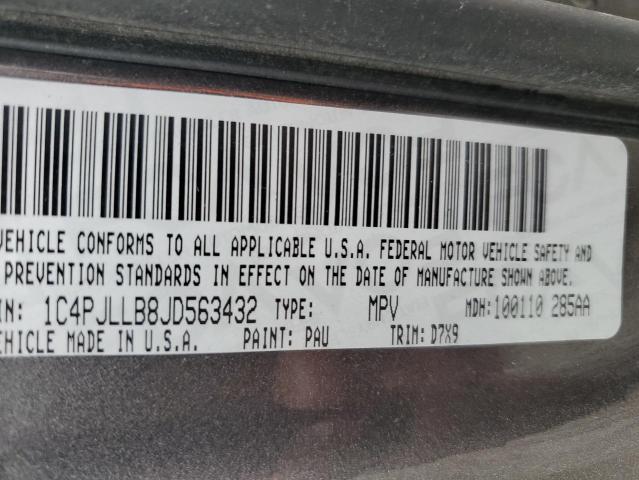 2018 JEEP CHEROKEE L - 1C4PJLLB8JD563432