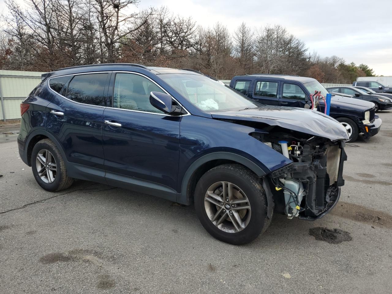 Lot #3034284145 2017 HYUNDAI SANTA FE S