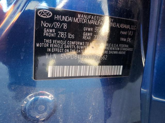 2019 HYUNDAI ELANTRA SE - 5NPD84LF9KH432562