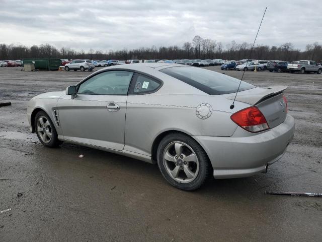 HYUNDAI TIBURON GS 2006 silver  gas KMHHM65D96U222152 photo #3