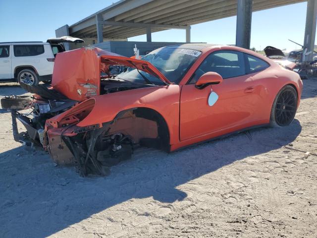 PORSCHE 911 CARRER 2016 orange  gas WP0AB2A90GS122234 photo #1