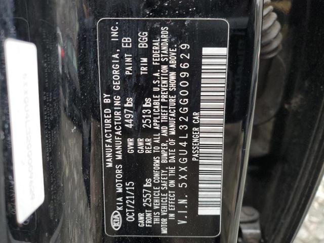 2016 KIA OPTIMA EX - 5XXGU4L32GG009629