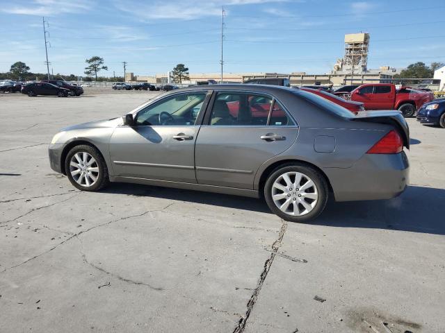 HONDA ACCORD EX 2007 silver  gas 1HGCM665X7A041121 photo #3