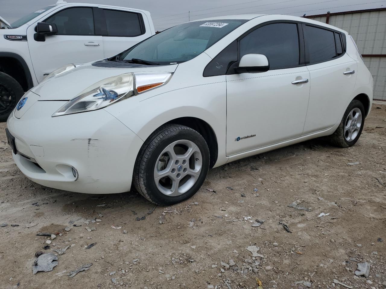 Lot #3033083992 2014 NISSAN LEAF S