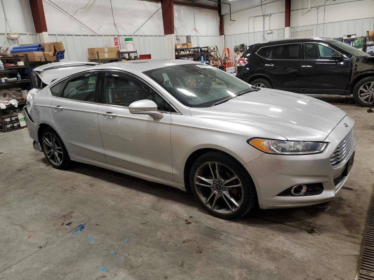 Lot #3056636353 2014 FORD FUSION TIT