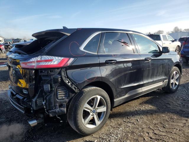 FORD EDGE SEL 2019 black  gas 2FMPK4J9XKBB82140 photo #4