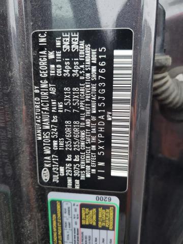 2018 KIA SORENTO EX - 5XYPHDA15JG376615