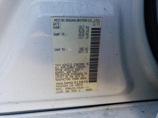 2016 NISSAN ALTIMA 2.5 - 1N4AL3AP4GN313970
