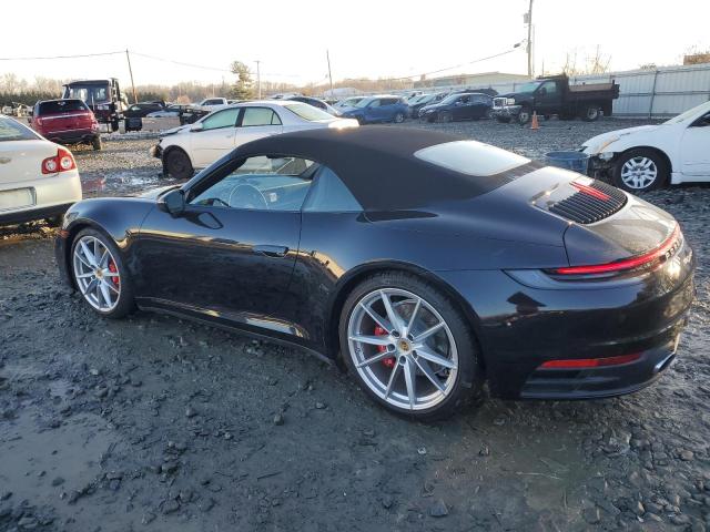 PORSCHE 911 CARRER 2022 black  gas WP0CB2A91NS245403 photo #3