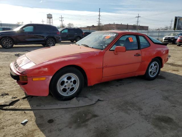 PORSCHE 944 1988 red coupe gas WP0AB0943JN471150 photo #1