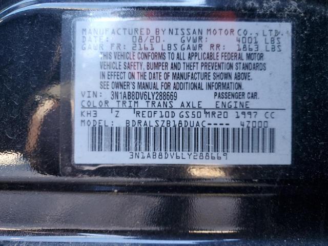 2020 NISSAN SENTRA SR - 3N1AB8DV6LY288669