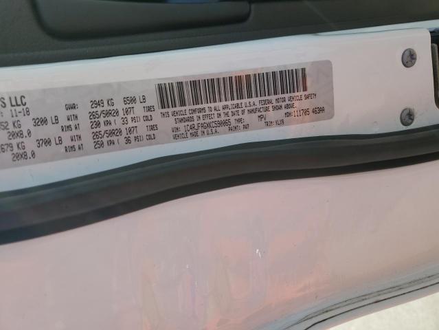 2019 JEEP GRAND CHER - 1C4RJFAGXKC590065