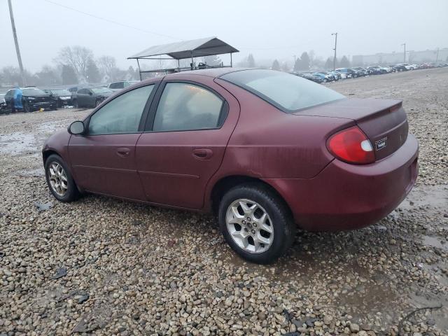 DODGE NEON SE 2002 burgundy  gas 1B3AS46C52D558916 photo #3