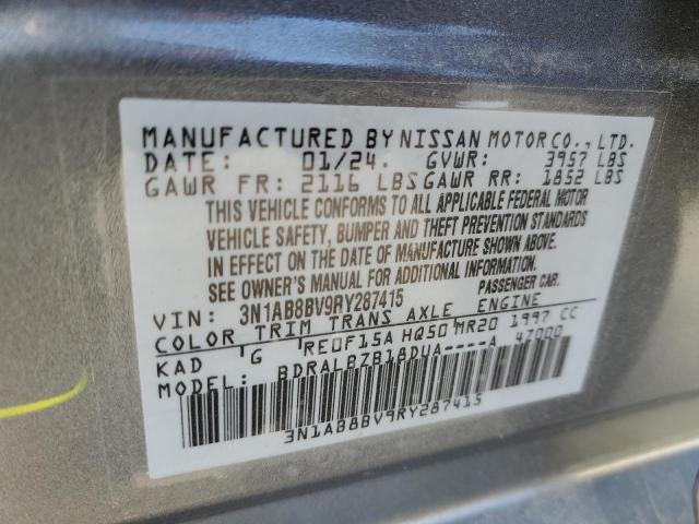 2024 NISSAN SENTRA S - 3N1AB8BV9RY287415