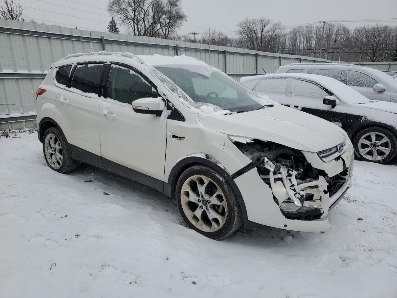 Lot #3033307825 2014 FORD ESCAPE TIT