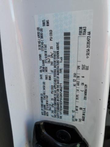 2016 FORD F150 SUPER - 1FTEW1EPXGKF46271