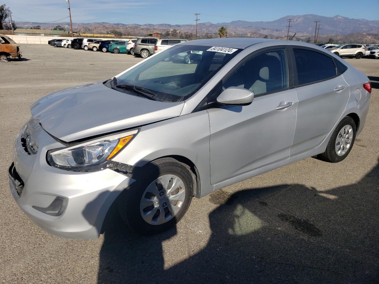 Lot #3030427493 2016 HYUNDAI ACCENT SE